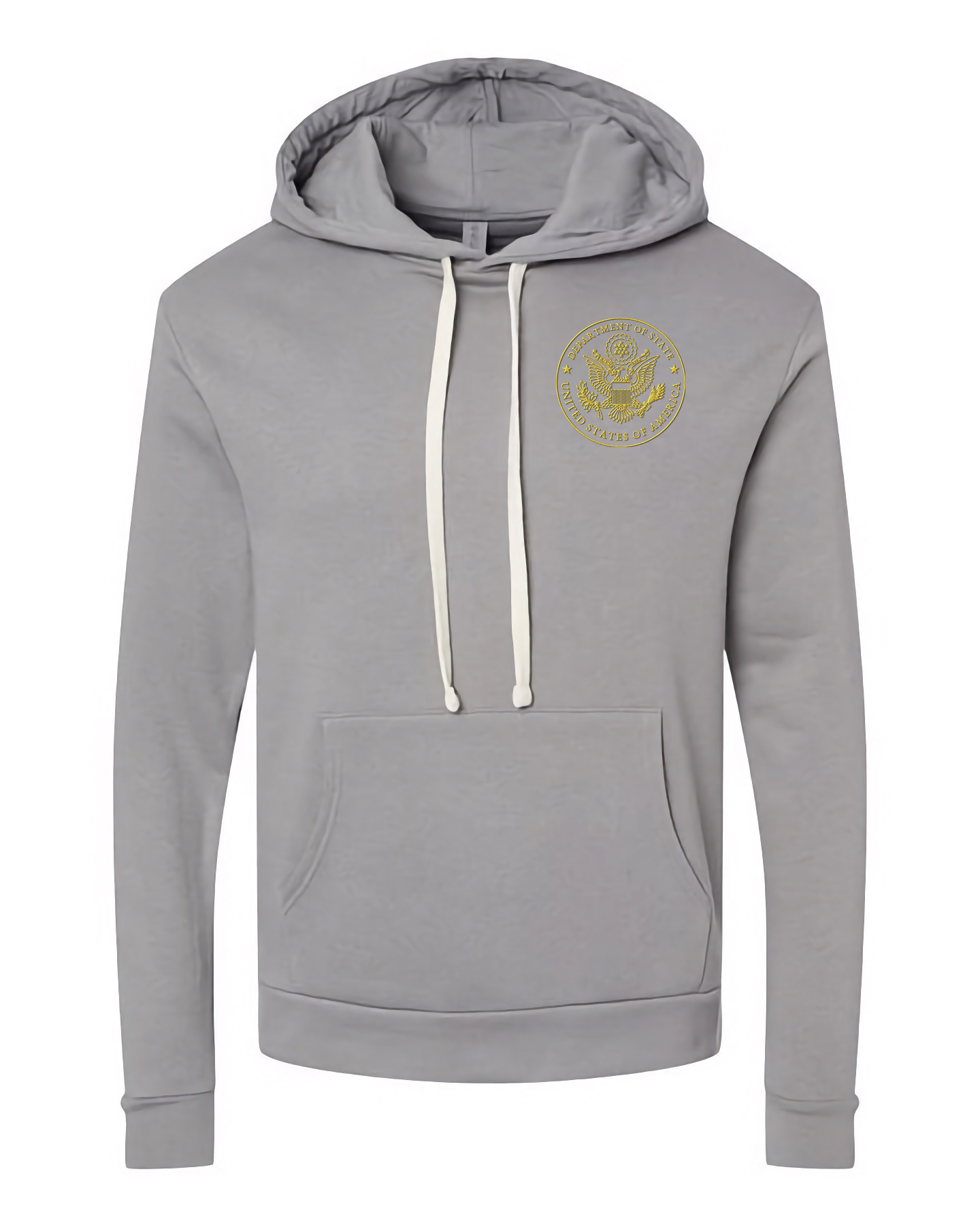 Next Level® Santa Cruz Hoodie With Gold Embroidered Seal: Global