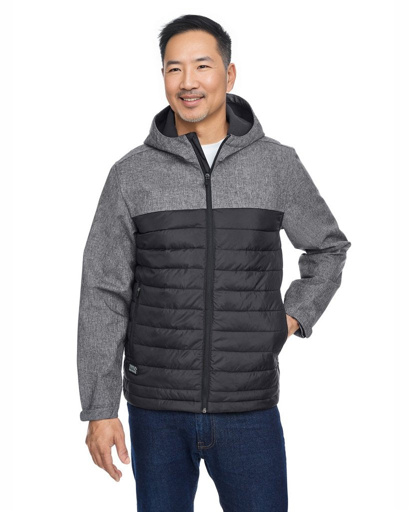 Dry Duck® Pinnacle Puffer Jacket, Embroidered Gray Seal