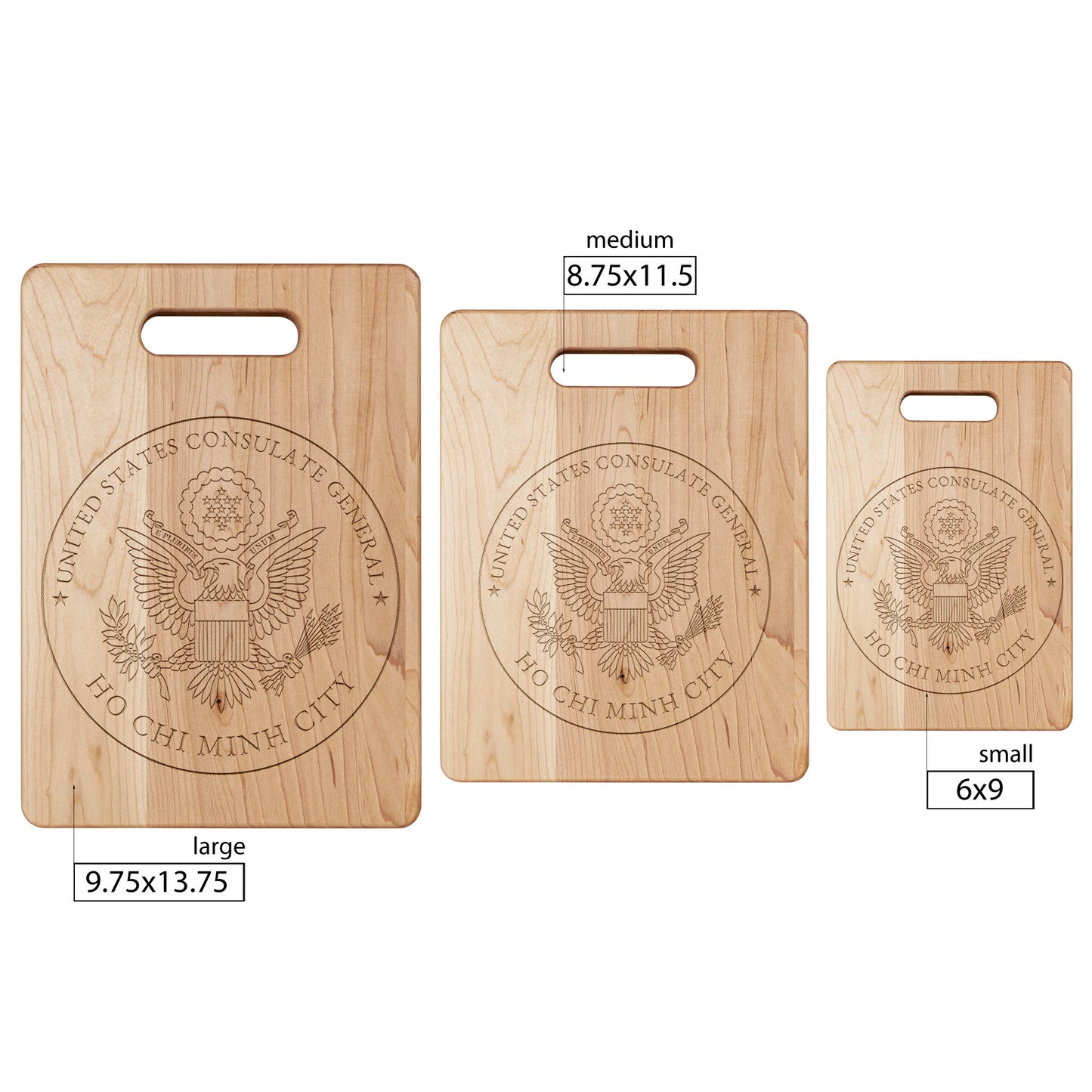Made in the USA Cutting Board: Ho Chi Minh City