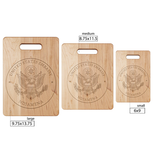 Made in the USA Cutting Board: Ndjamena