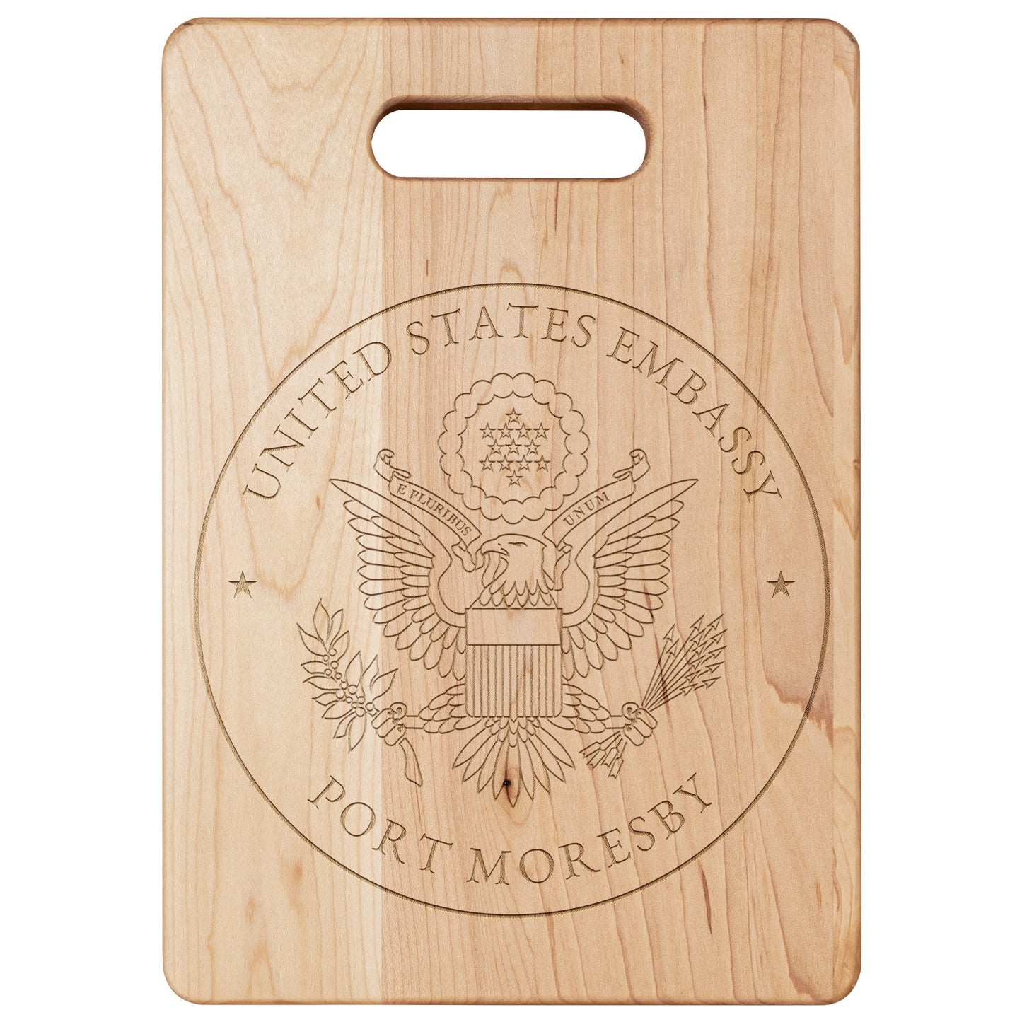 Made in the USA Cutting Board: Port Moresby