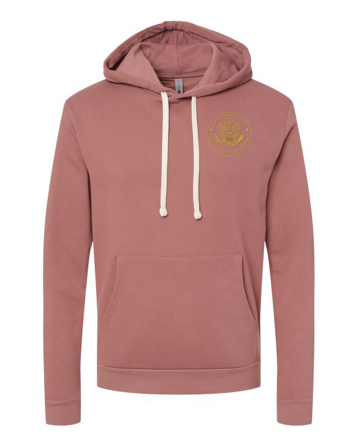 Next Level® Santa Cruz Hoodie With Gold Embroidered Seal: Global