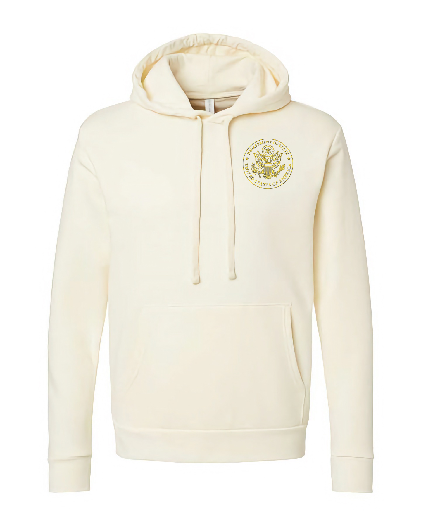 Next Level® Santa Cruz Hoodie With Gold Embroidered Seal: Global