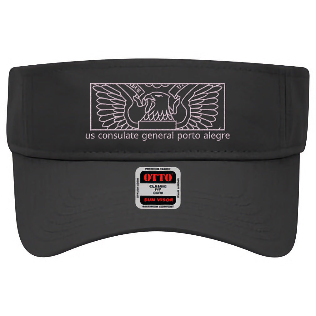 Modern Embroidered Visor: Porto Alegre
