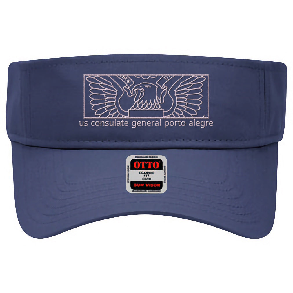 Modern Embroidered Visor: Porto Alegre