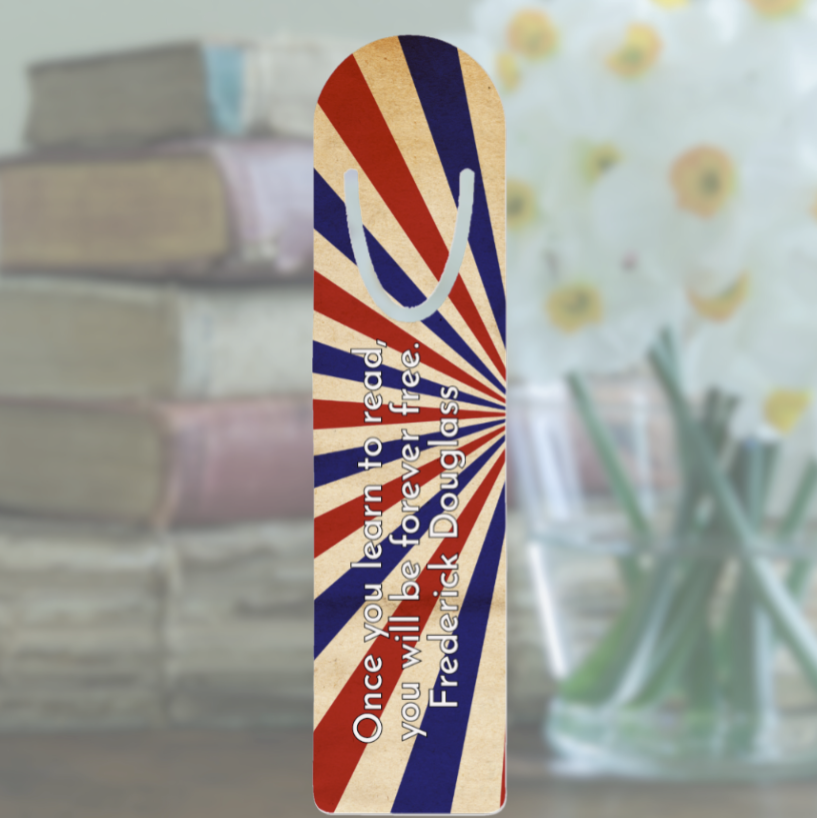 Personalized Keepsake Aluminum Bookmark: Global