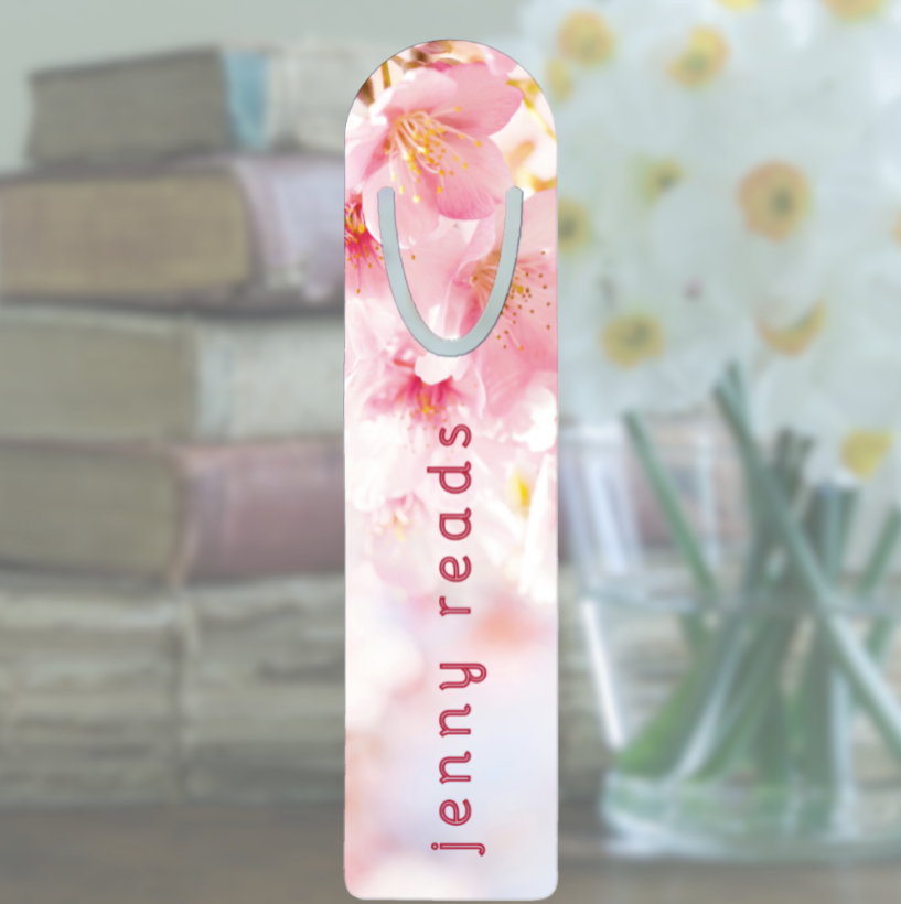 Personalized Keepsake Aluminum Bookmark: Global