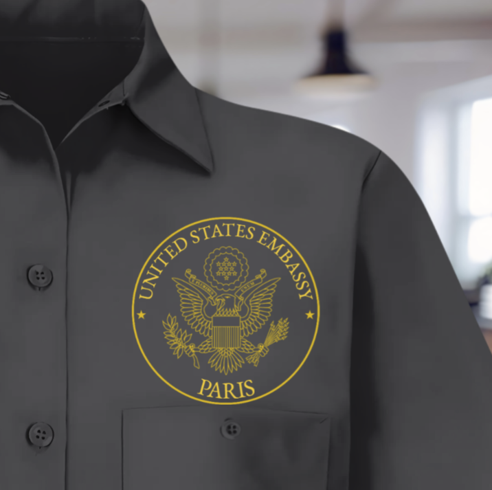 Women's Short Sleeve Uniform Shirt, Classic Post Seal: Global