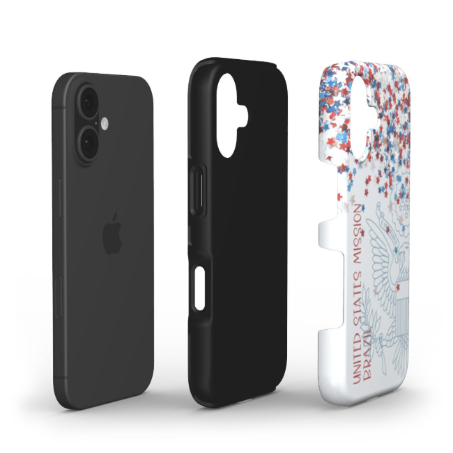 Confetti Phone Case, Personalized: Global