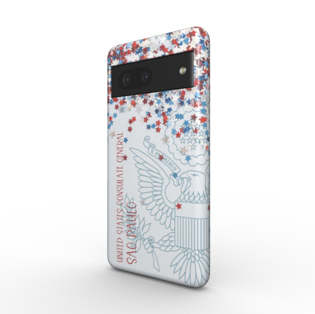 Confetti Phone Case, Personalized: Global