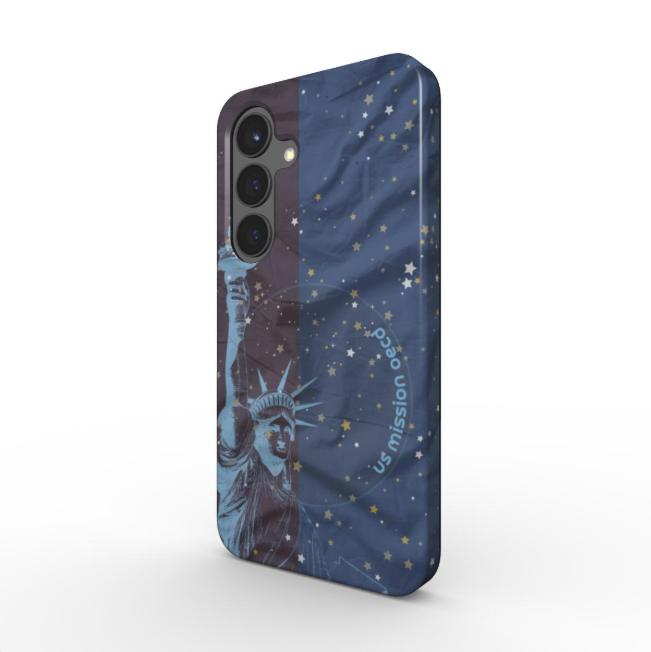 Lady Liberty Personalized Tough Phone Case: Global