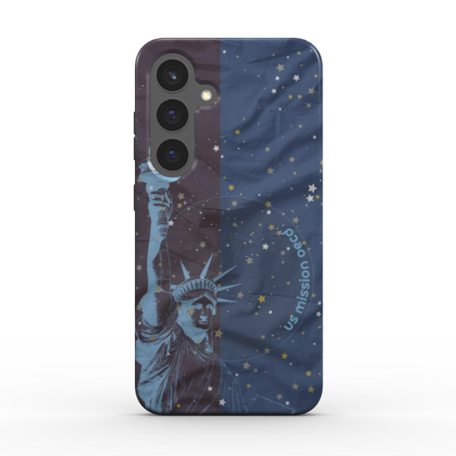 Lady Liberty Personalized Tough Phone Case: Global