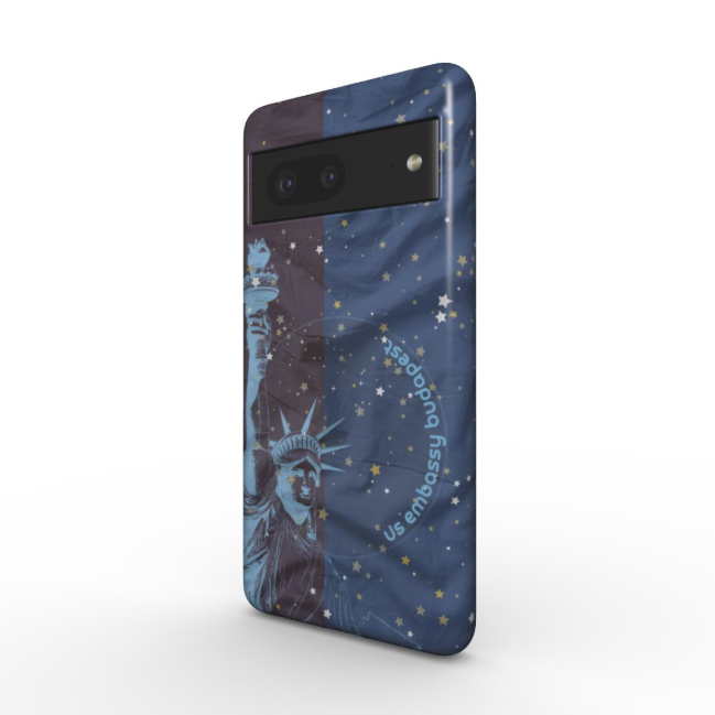 Lady Liberty Personalized Tough Phone Case: Global