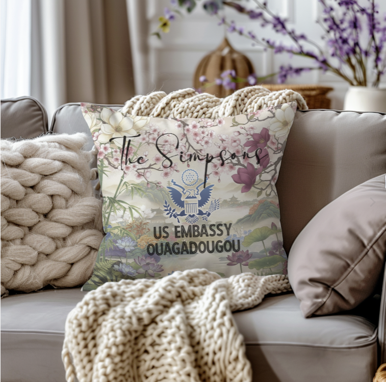 Comfortable Pillow, Personalized for Indoor/Outdoor Use: Global