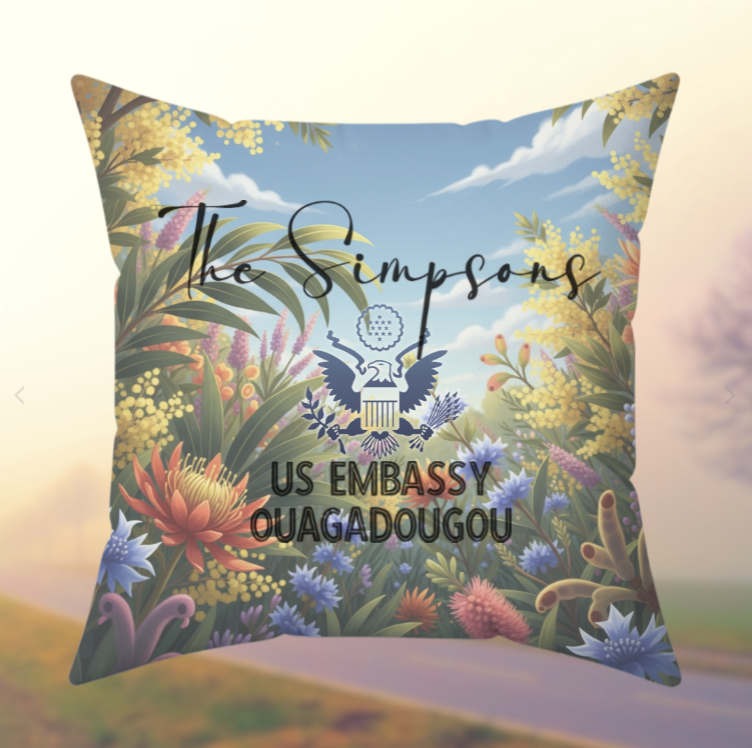 Comfortable Pillow, Personalized for Indoor/Outdoor Use: Global