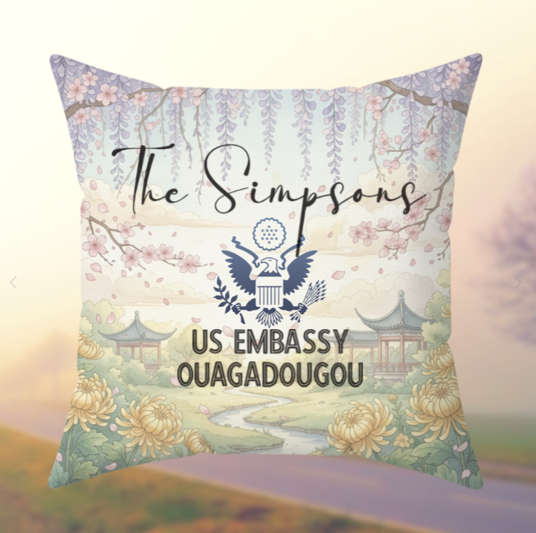 Comfortable Pillow, Personalized for Indoor/Outdoor Use: Global