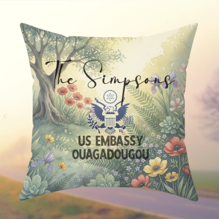Comfortable Pillow, Personalized for Indoor/Outdoor Use: Global