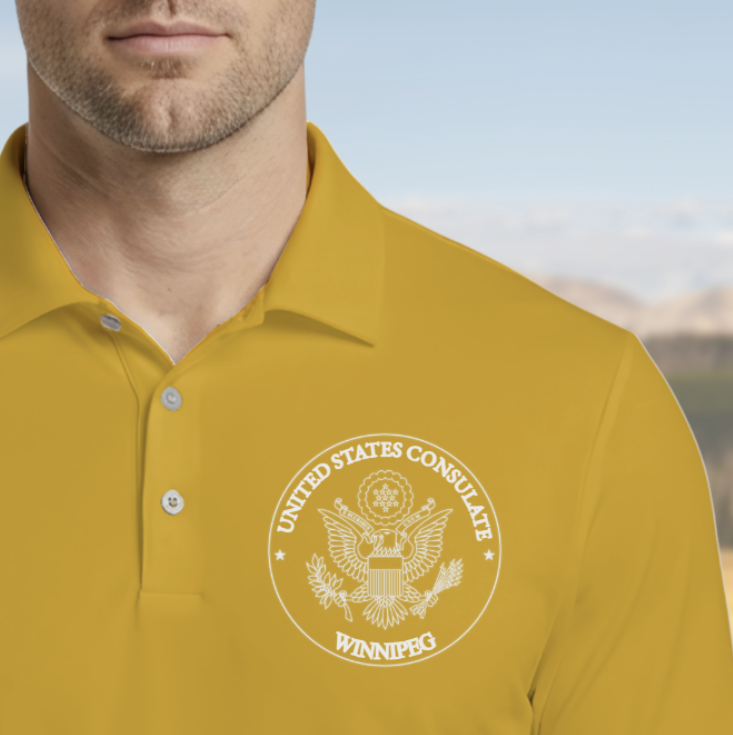 Men's Embroidered Adidas Polo