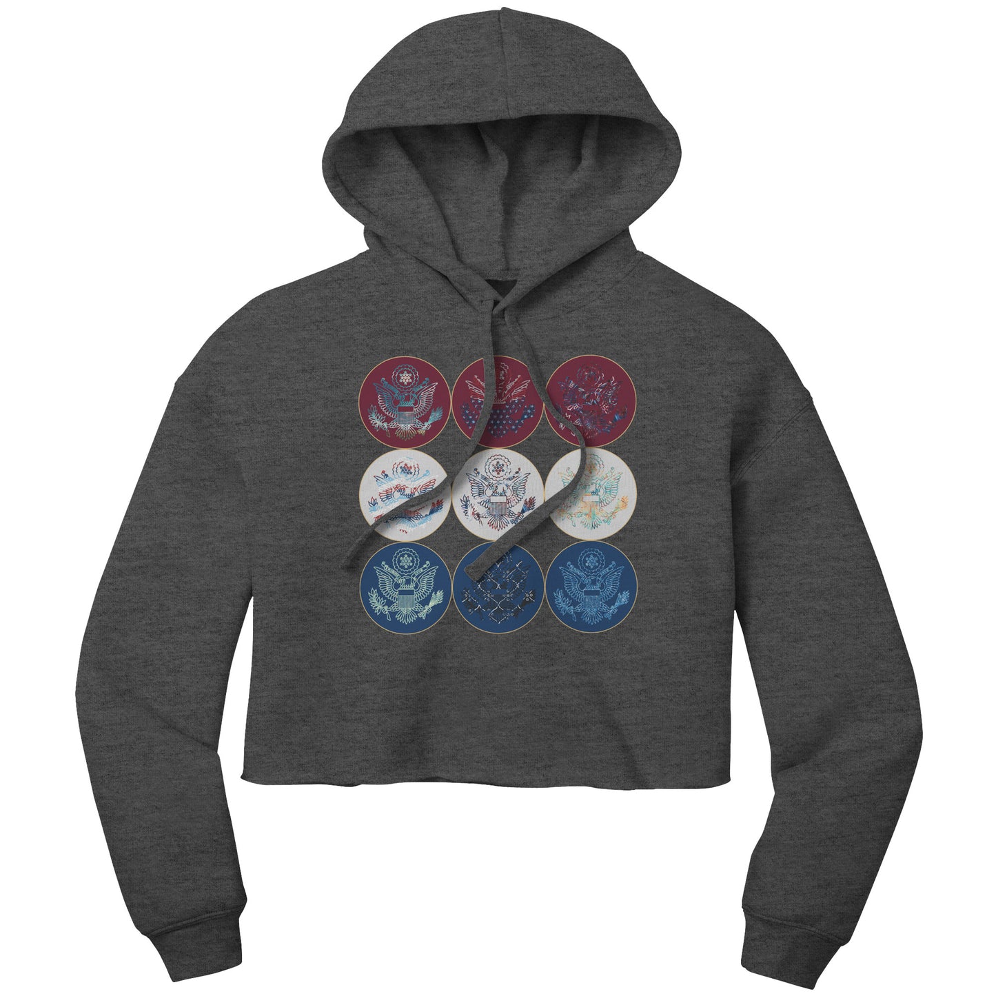 The Character Collective Crop Hoodie: Global