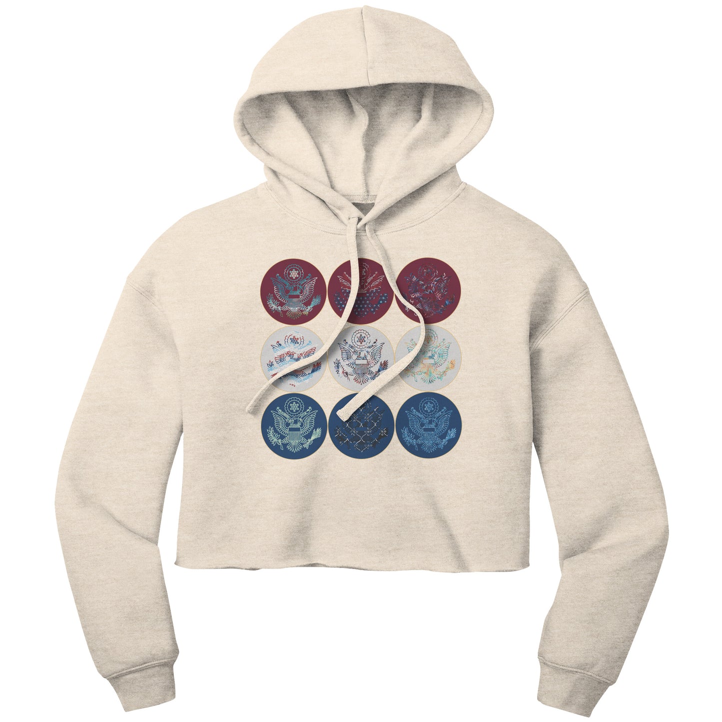 The Character Collective Crop Hoodie: Global