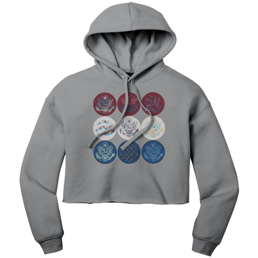 The Character Collective Crop Hoodie: Global
