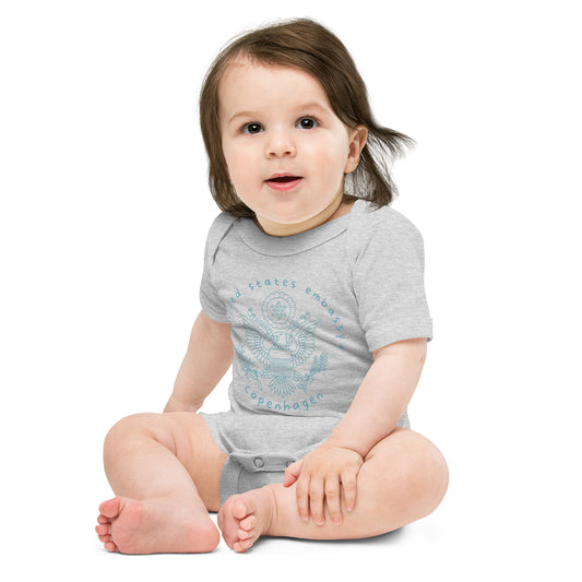 Baby Short Sleeve Onesie: Copenahagen