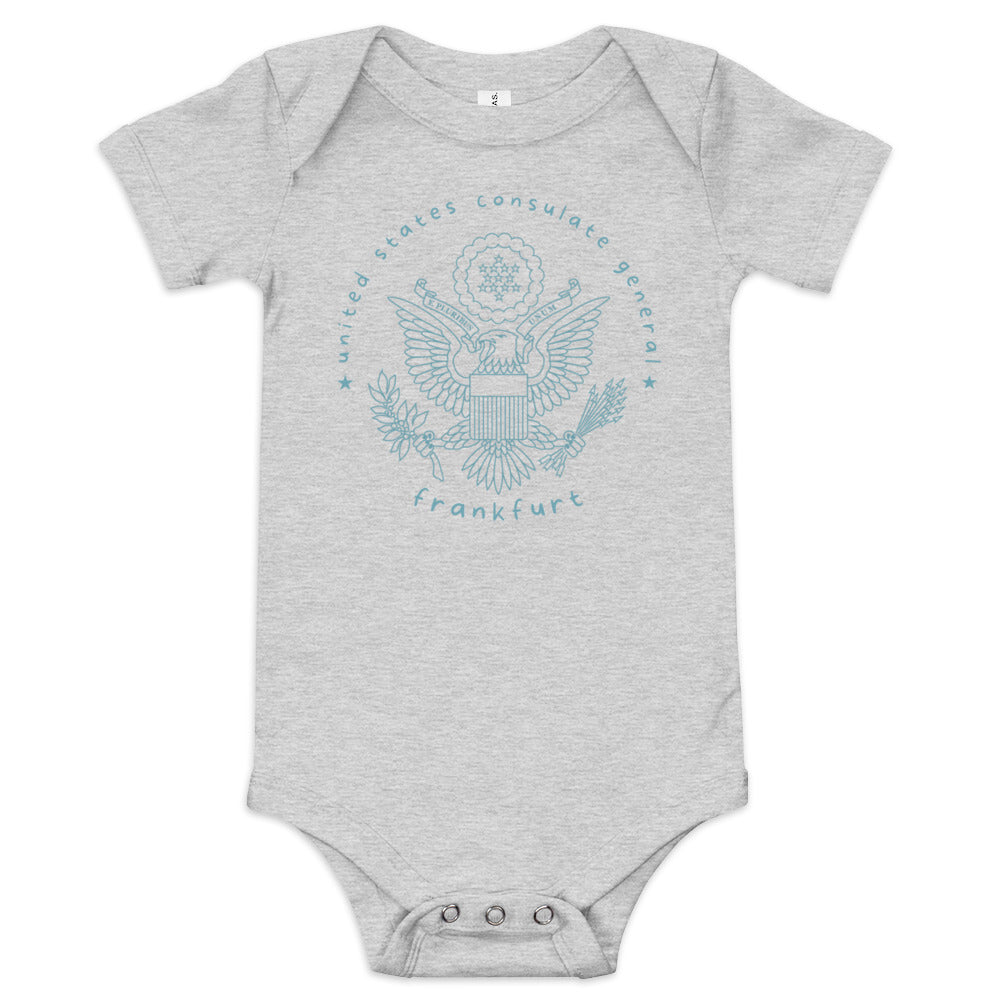 Baby Short Sleeve Onesie: Frankfurt