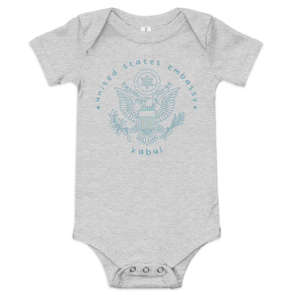 Baby Short Sleeve Onesie: Kabul