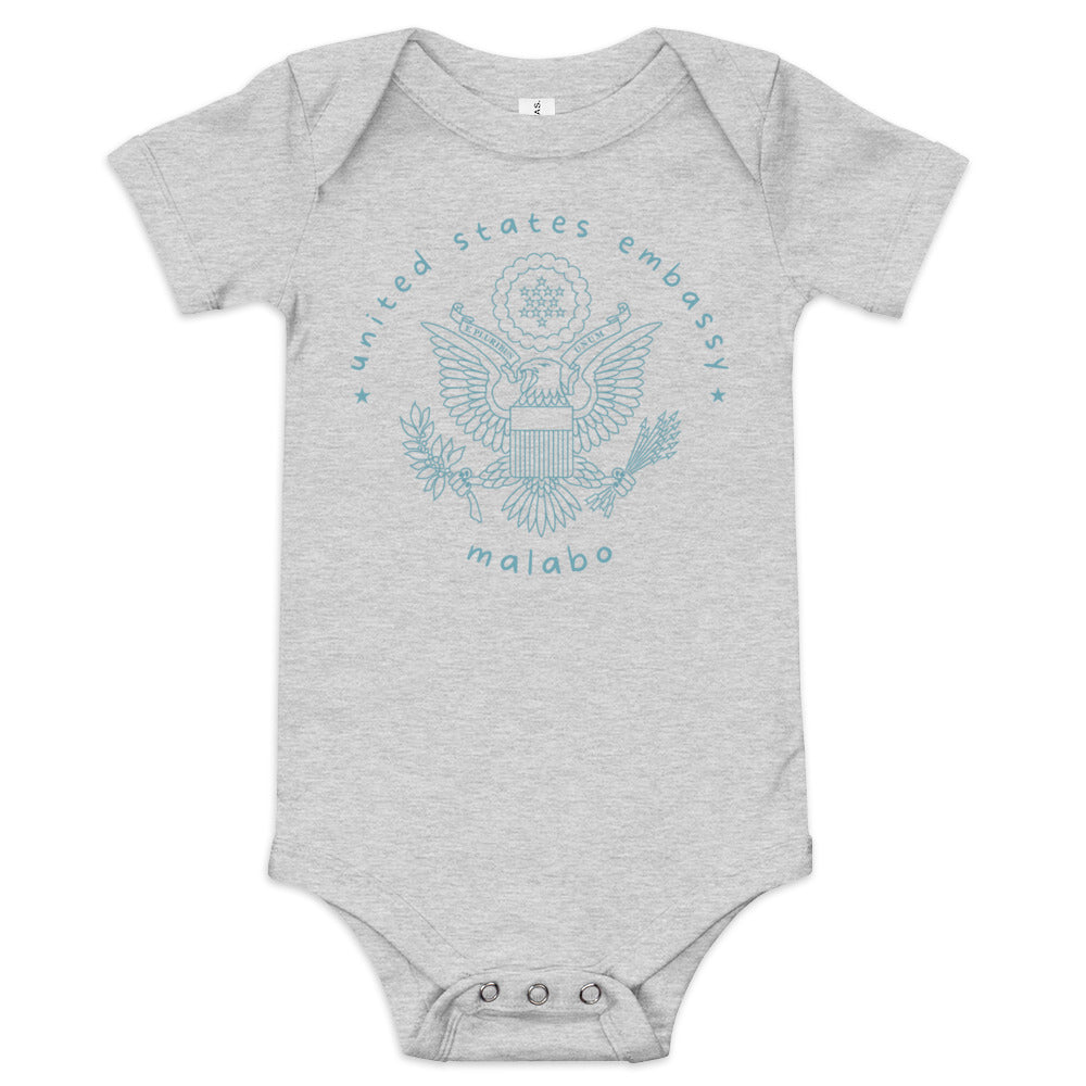 Baby Short Sleeve Onesie: Malabo