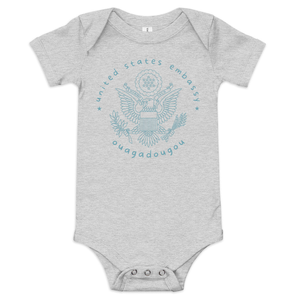 Baby Short Sleeve Onesie: Ouagadougou