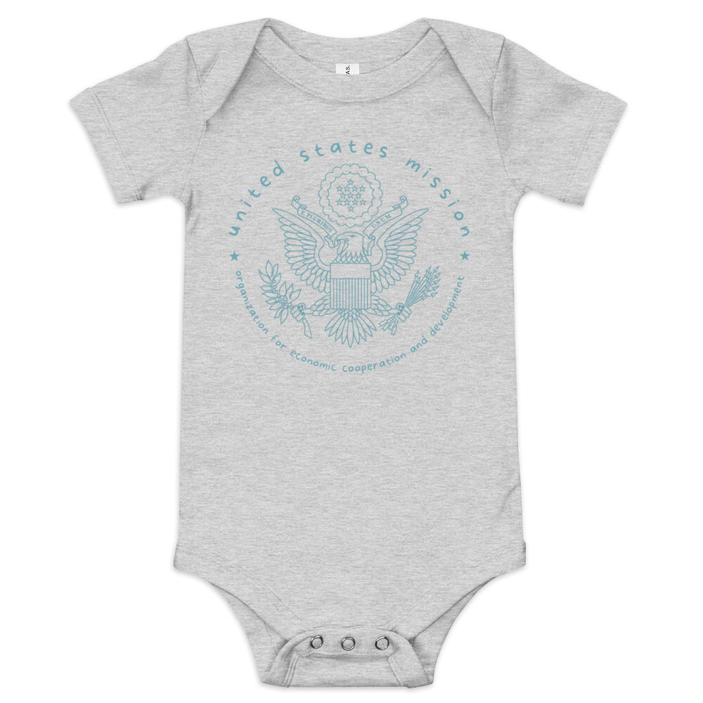 Baby Short Sleeve Onesie: OECD