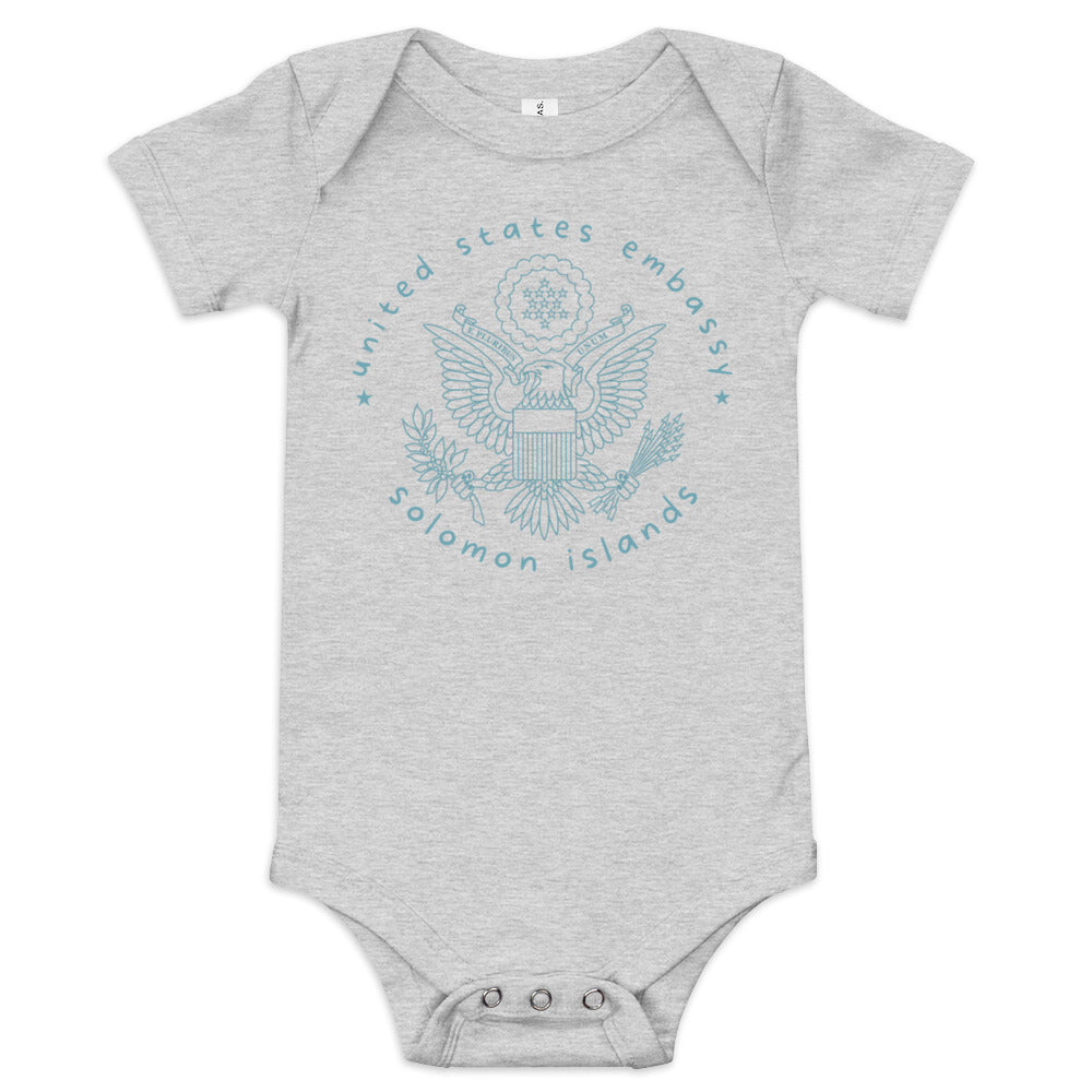 Baby Short Sleeve Onesie: Solomon Islands