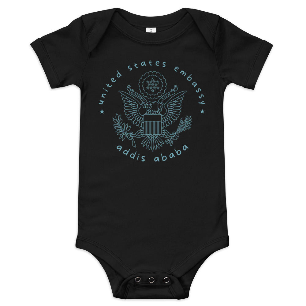 Baby Short Sleeve Onesie: Addis Ababa