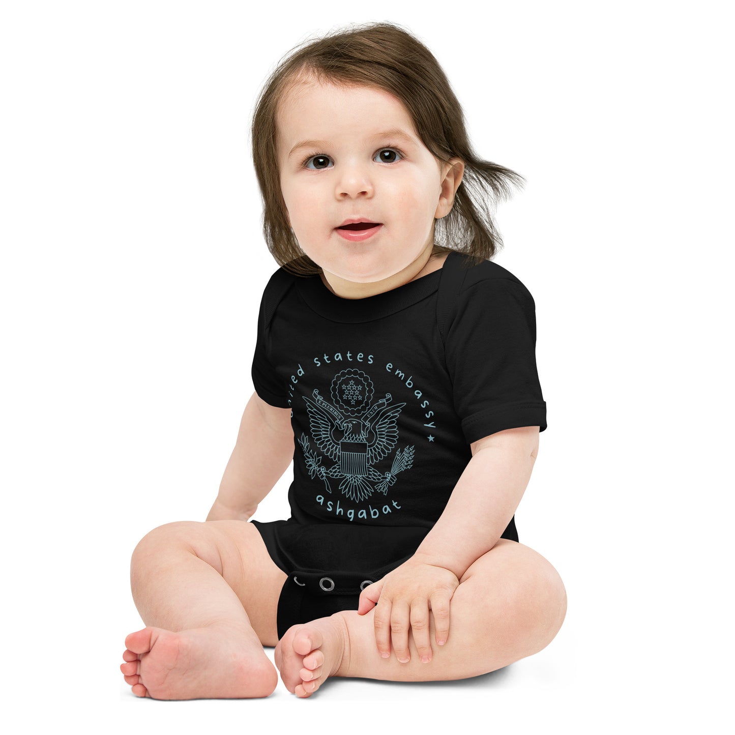 Baby Short Sleeve Onesie: Ashgabat