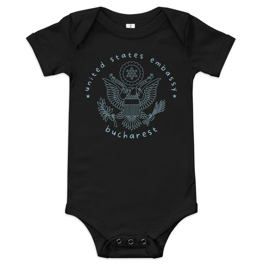 Baby Short Sleeve Onesie: Bucharest