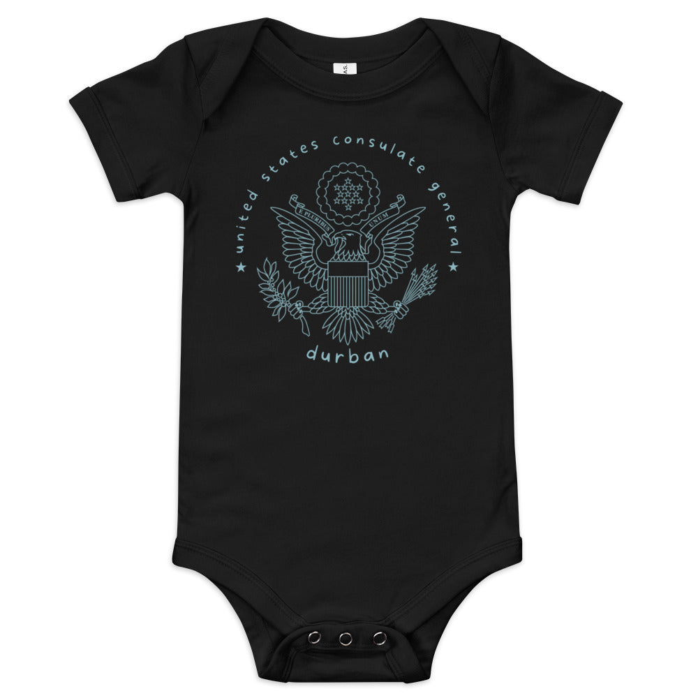 Baby Short Sleeve Onesie: Durban