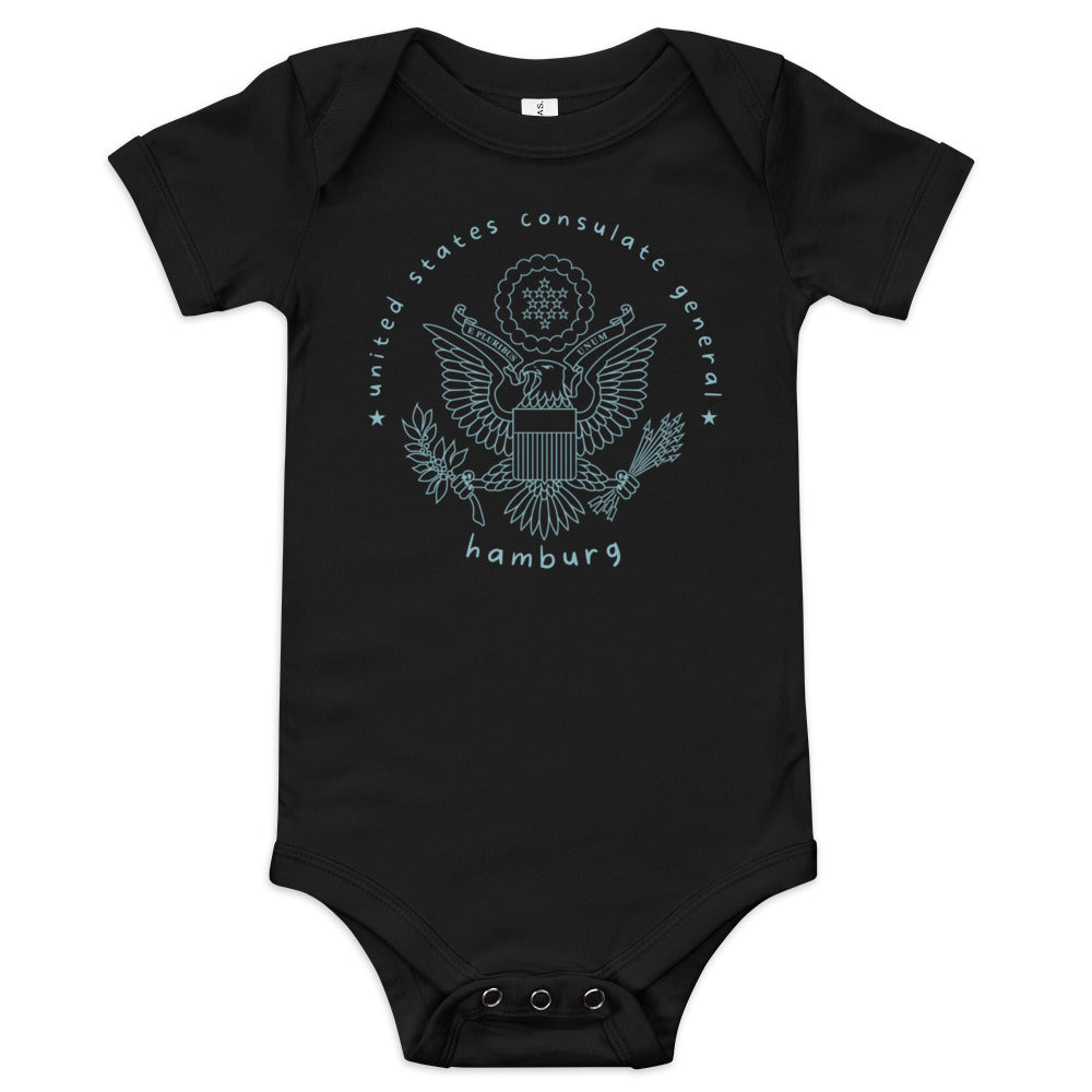 Baby Short Sleeve Onesie: Hamburg