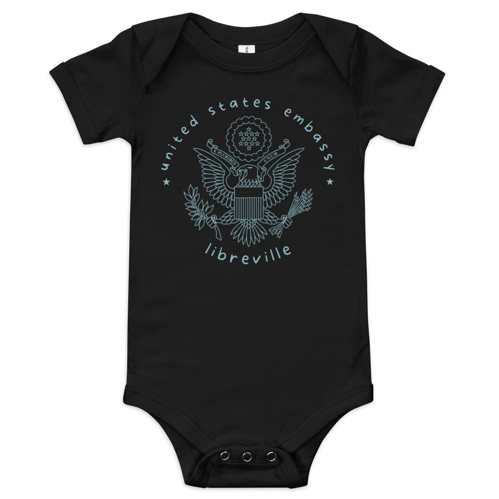 Baby Short Sleeve Onesie: Libreville