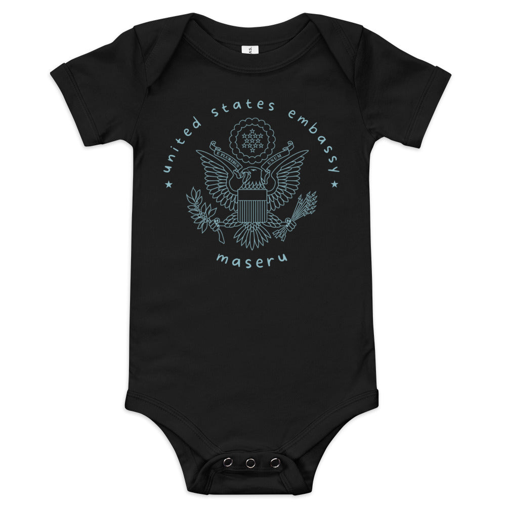 Baby Short Sleeve Onesie: Maseru