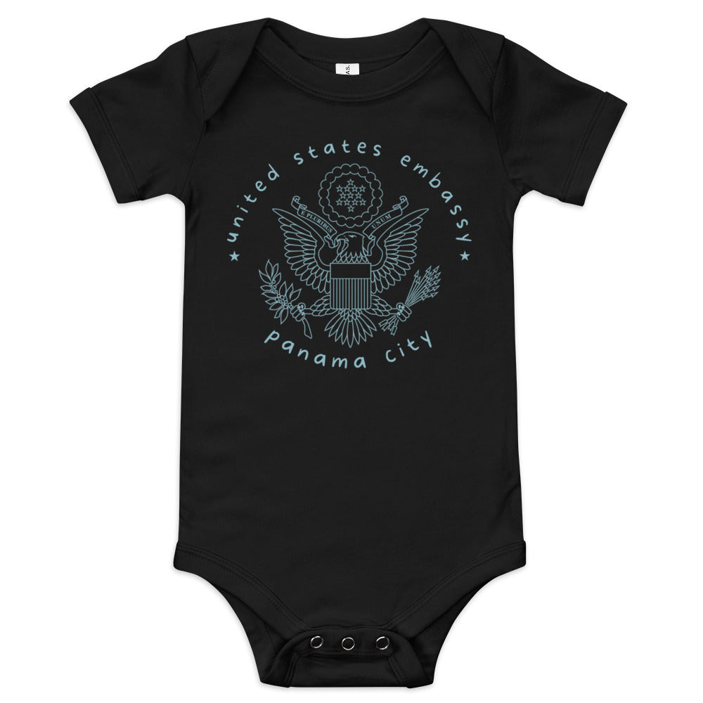 Baby Short Sleeve Onesie: Panama City