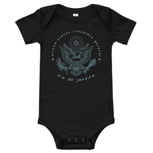 Baby Short Sleeve Onesie: Rio De Janeiro