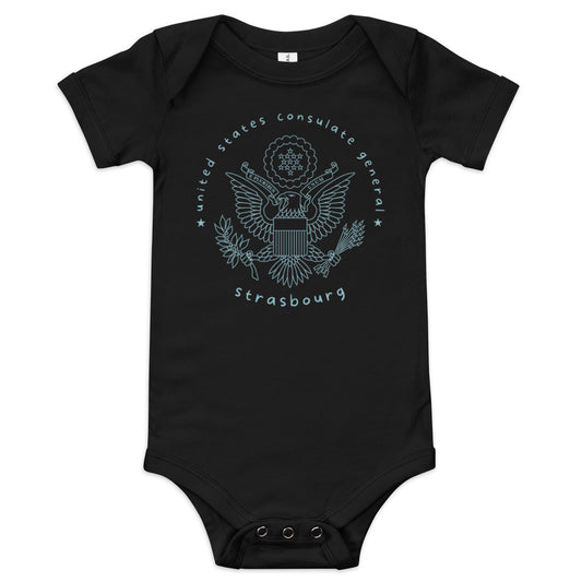 Baby Short Sleeve Onesie: Strasbourg