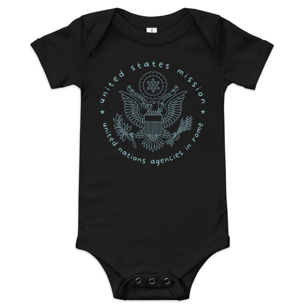 Baby Short Sleeve Onesie: United Nations Agencies In Rome