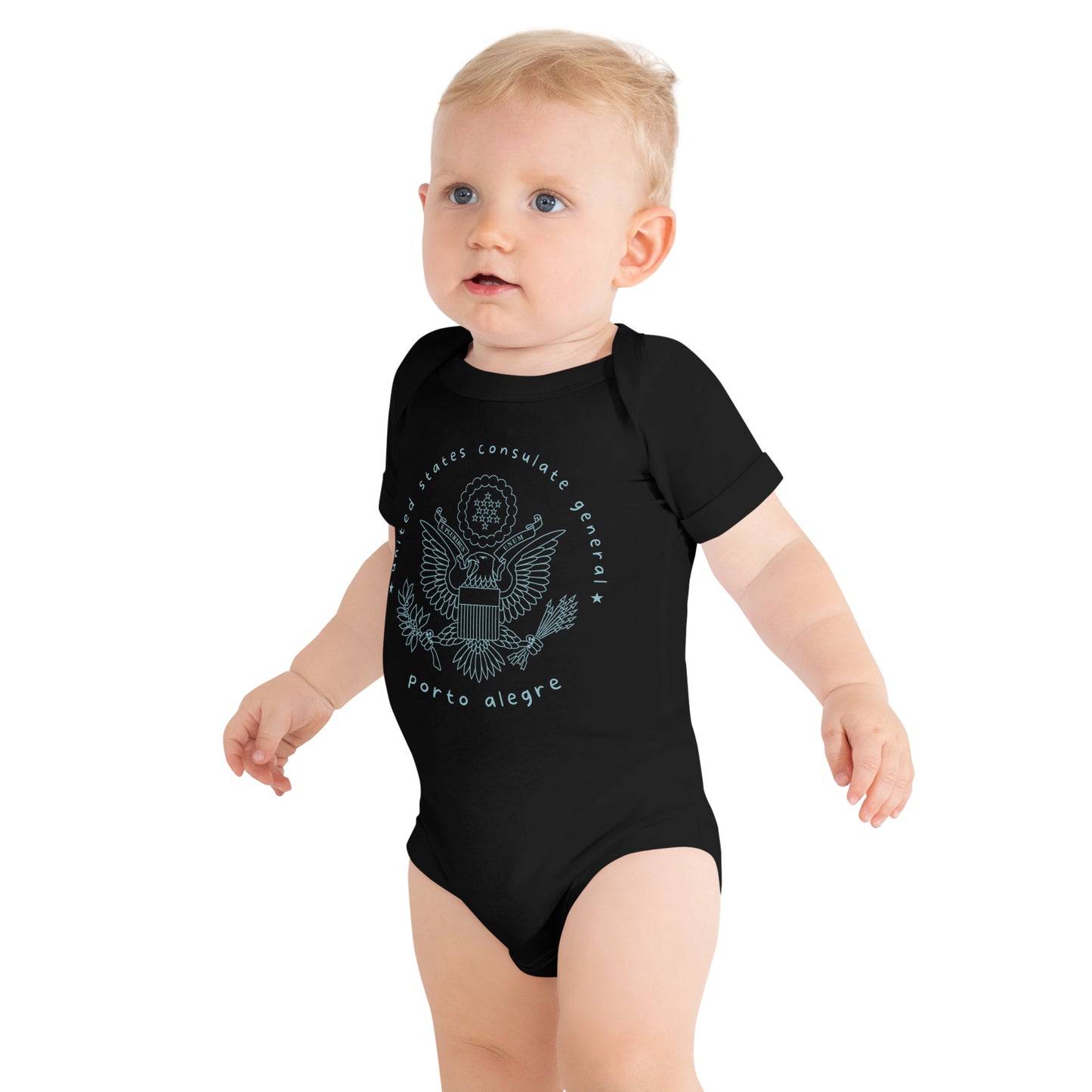 Baby Short Sleeve Onesie: Porto Alegre