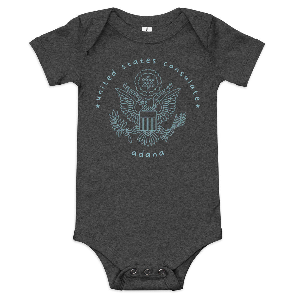 Baby Short Sleeve Onesie: Adana