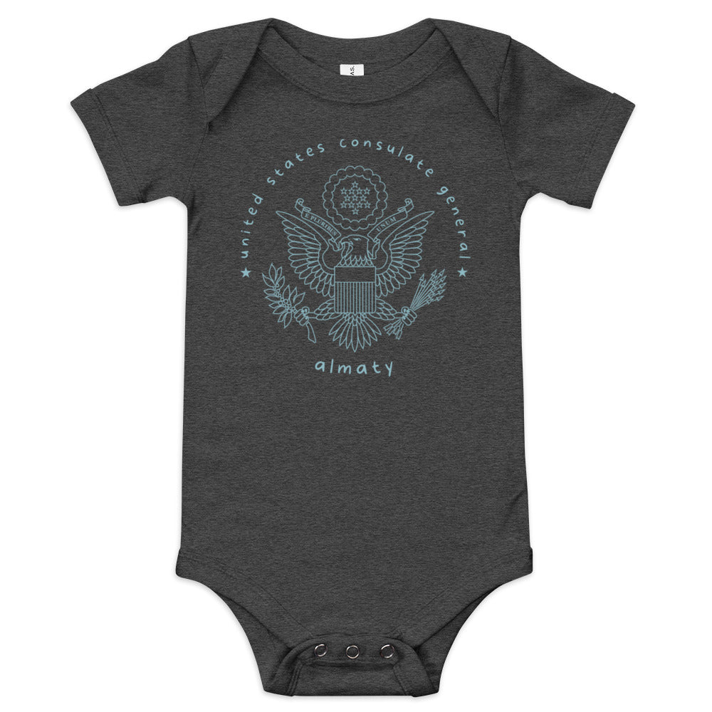 Baby Short Sleeve Onesie: Almaty