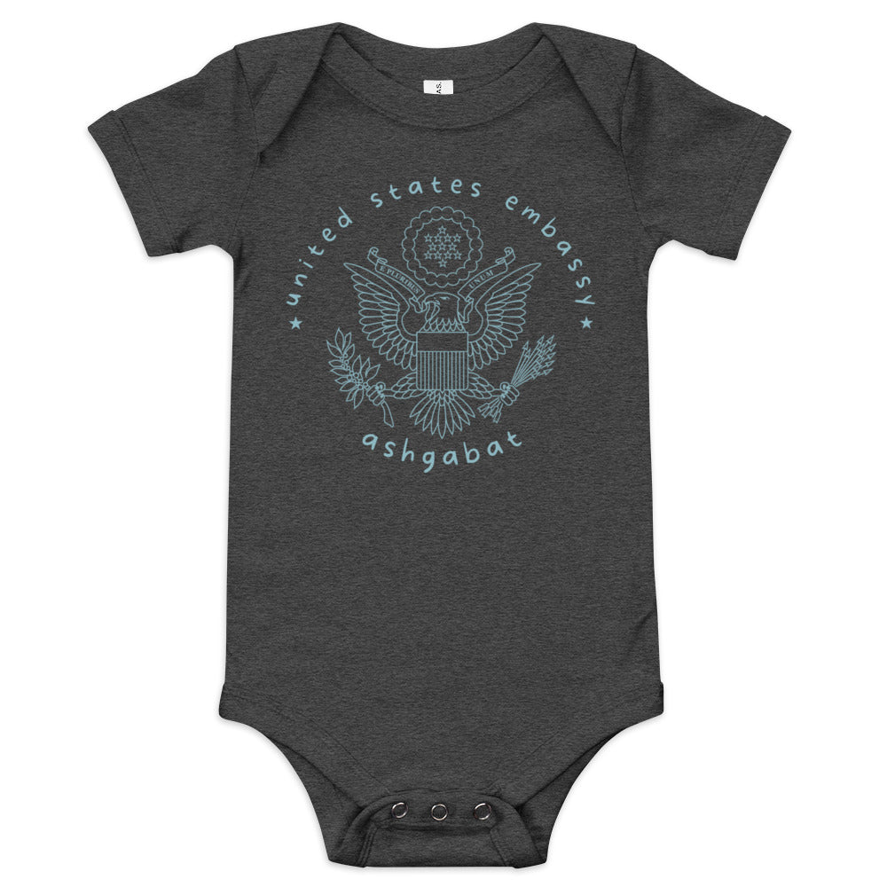 Baby Short Sleeve Onesie: Ashgabat