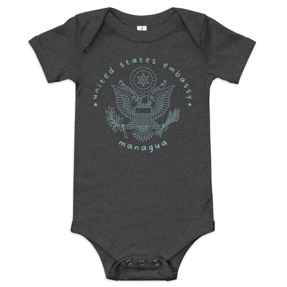 Baby Short Sleeve Onesie: Managua