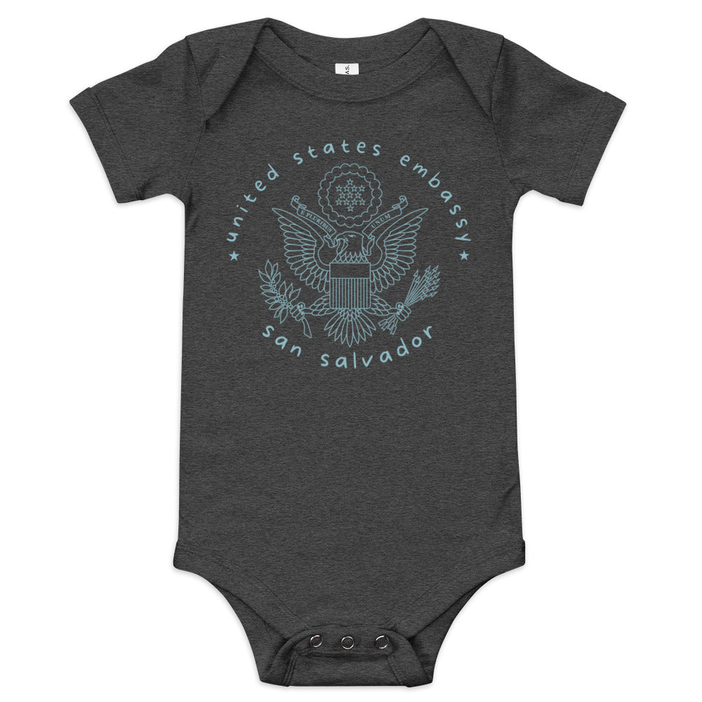 Baby Short Sleeve Onesie: San Salvador