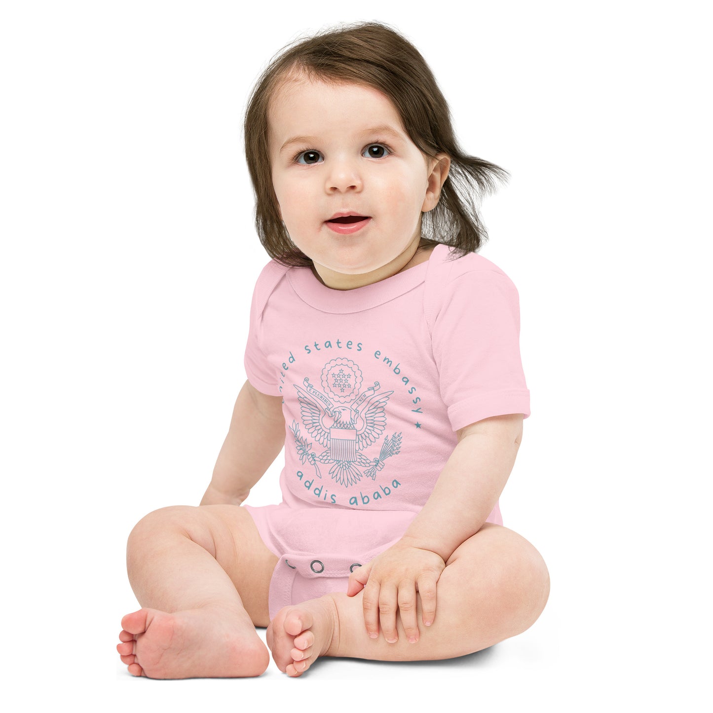 Baby Short Sleeve Onesie: Addis Ababa